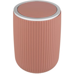 Cestino cosmetici Agropoli S di Wenko color rosa antico con coperchio basculante, capacità 2 litri.