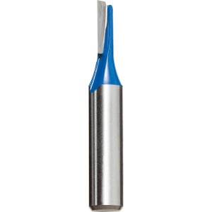 LUX HM-Bohrnutfräser, 4,5 mm, für präzise Nuten in Holz. Fräsbohrer mit robuster HM-Platte.