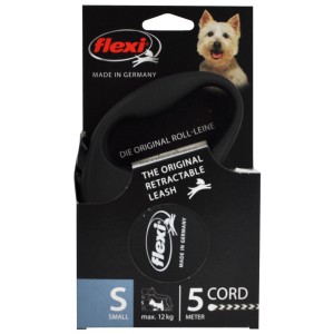 Vitakraft Flexi Fun S guinzaglio per cani, avvolgibile da 5 m per cani piccoli fino a 12 kg.