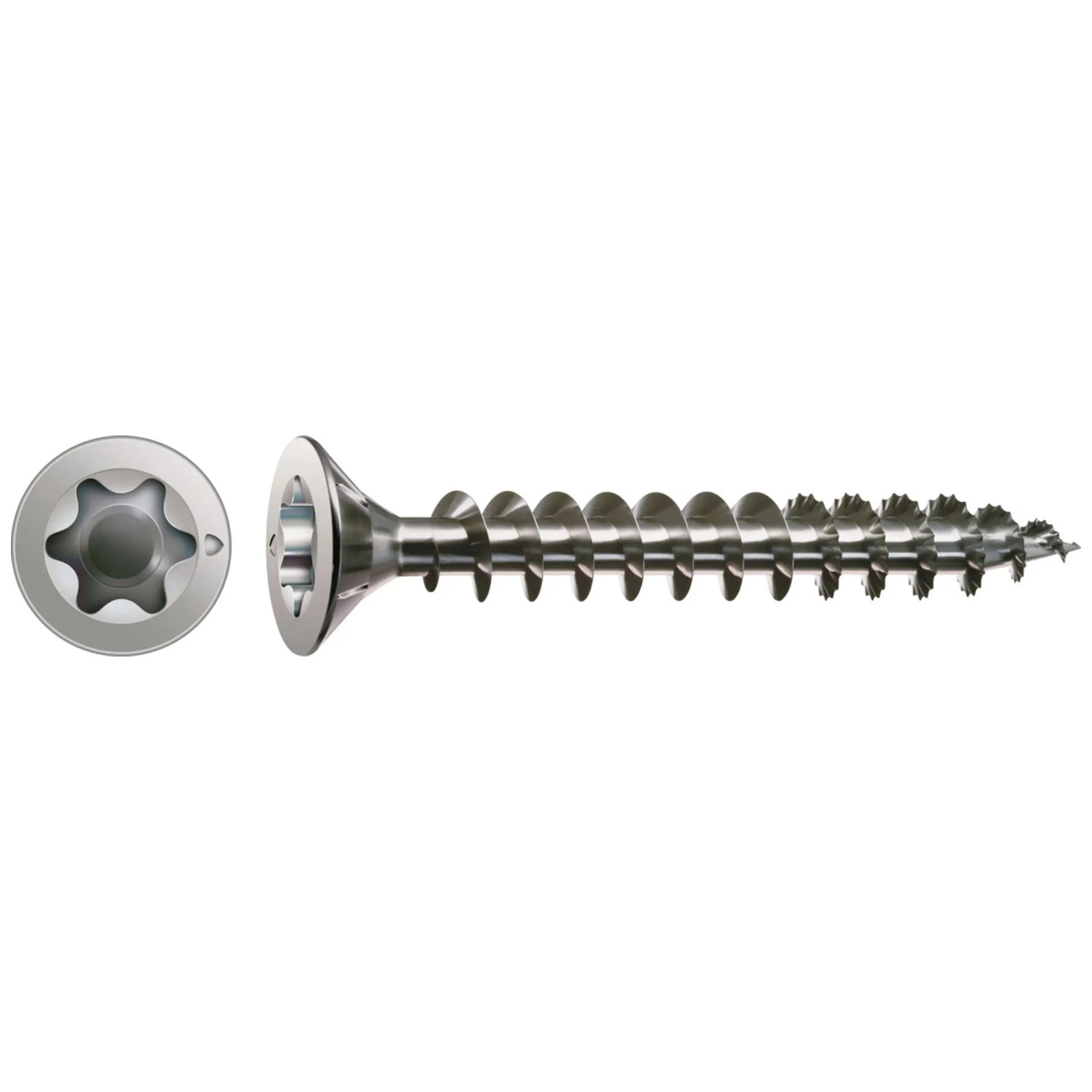 Spax Edelstahlschraube TRX A2 Vollgewinde 3 x 20 mm / 25 Stk.