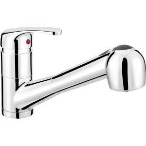 Miscelatore monocomando baliv KI-5091 cromato con bocca girevole.