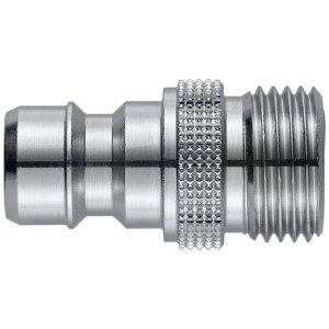 Nipplo di accoppiamento Neomatic Pro in ottone, 1/2 pollice, con antiriflusso.