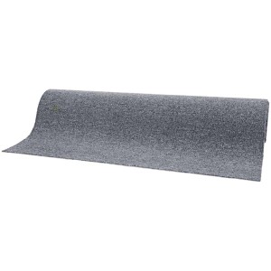 Moquette grise Rambo au mètre (largeur 4 m) en rouleau.