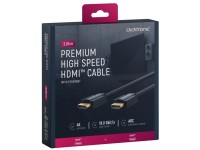 Clicktronic® Câble HDMI haute vitesse Ethernet Noir Longueur 3 m