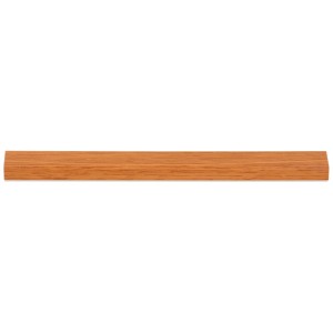 Goulotte de câbles 16x10 mm, 2 m, aspect cerisier pour une distribution électrique moderne.