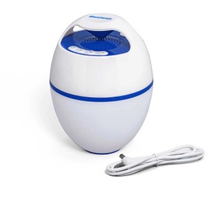 Haut-parleur Bluetooth LED Bestway Flowclear Music Wave, étanche, avec câble de charge.
