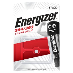 Batteria a bottone Energizer 364/363, confezione da 1.