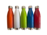 Trinkflasche aus Edelstahl assortiert 700 ml / 1 Stk. Trinkflasche aus Edelstahl assortiert 700 ml / 1 Stk.