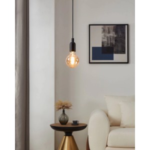 Eglo E27 LED Leuchtmittel in Globeform, 4 W, warmes Licht im Wohnraum.