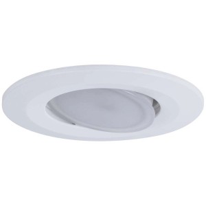 Paulmann LED-Einbaustrahler Calla, IP65, weiß matt, neutralweißes Licht.