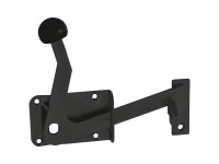 Gartentorfalle Stahl Schwarz (HxBxT) 15 x 70 x 100 mm Gartentorfalle Stahl Schwarz (HxBxT) 15 x 70 x 100 mm