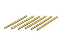 LUX Heissklebepatronen Gold Ø 11 mm / 10 Stk. LUX Heissklebepatronen Gold Ø 11 mm / 10 Stk.