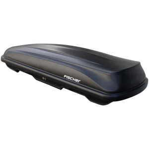 Coffre de toit Fischer Xtreme 2 noir mat 450 l pour voyage et transport.