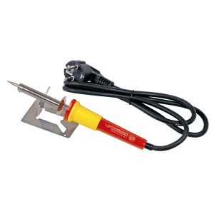 Fer à souder Rothenberger Industrial 40W avec support et deux pointes pour soudure précise.