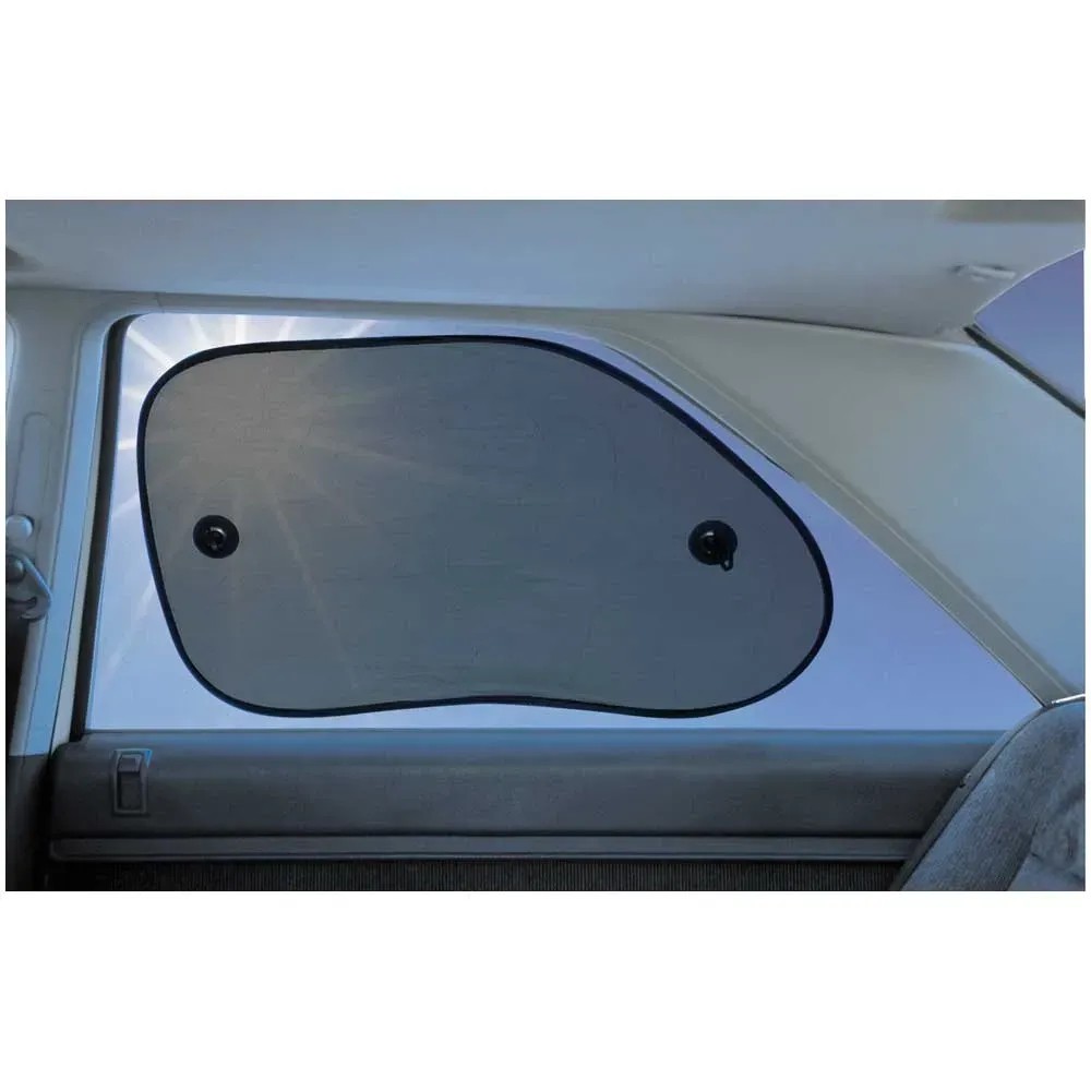 BOXOB 2pz Tendine Parasole per Finestrini Laterali, 60x49cm Tendine Parasole per Camion Facili da Installare Accessori si applica a Laterali Veicoli Autocarri (Neri