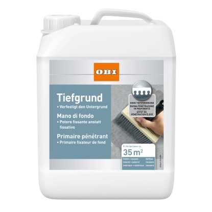 OBI Couche de fond Transparent 5 l