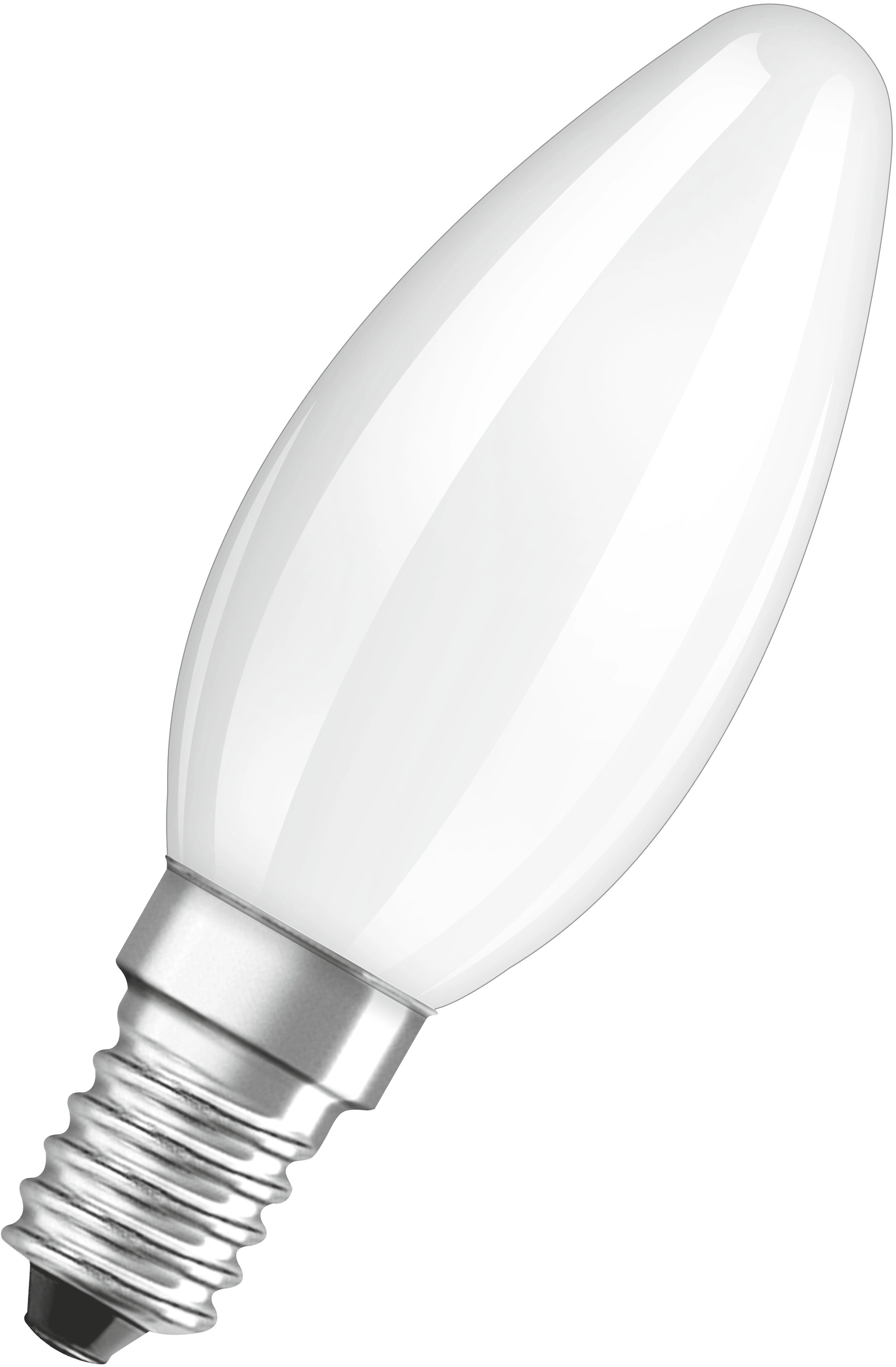 Osram Ampoule LED Base forme bougie filament mat E14 Blanc