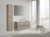 Hochschrank Kora Ulme / Rousseau (HxBxT) 160 x 30 x 27 cm