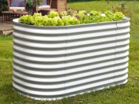 Vitavia Hochbeet Vita 858 rechteckig Silber (HxBxT) 86 x 82,1 x 162,1 cm Vitavia Hochbeet Vita 858 rechteckig Silber (HxBxT) 86 x 82,1 x 162,1 cm