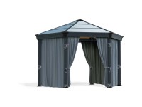 Vorhang-Set für Palram Pavillon Roma / Monaco Höhe 214 cm / Länge 234 cm