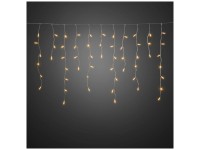 Konstsmide LED-Eisregenvorhang Bernsteinfarben Transparent 96 LEDs / 300 cm