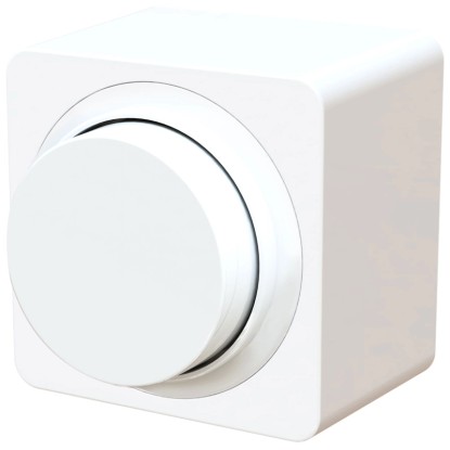 MaxOne LED-Universal Drehdimmer Weiss 2-400 VA AP