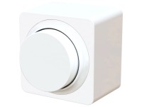 MaxOne LED-Universal Drehdimmer Weiss 2-400 VA AP