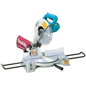 Scie à onglet radiale Makita LS1040SN pour des coupes de bois précises.