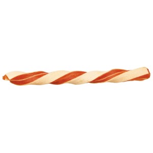 Trixie Premio Hundesnack-Stick mit Fisch und Huhn, spiralförmig.