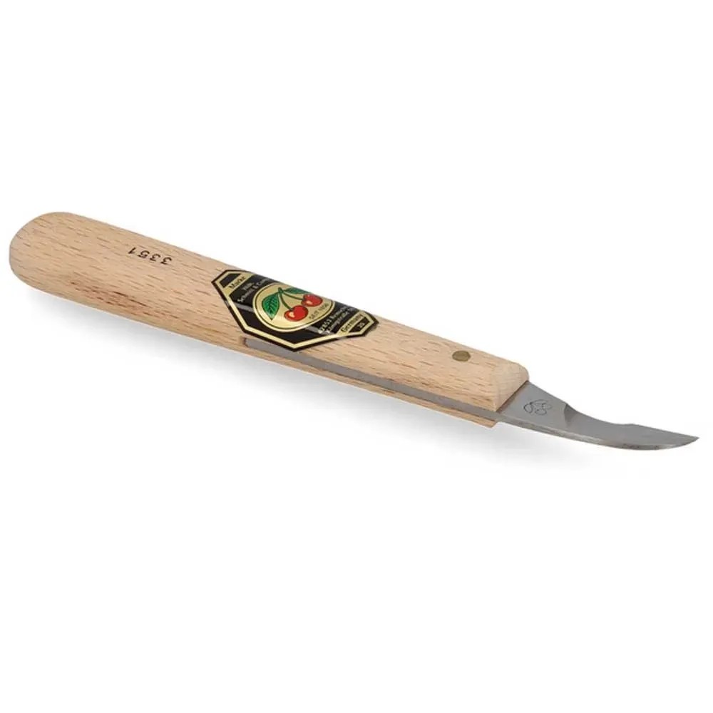 CIOTOLA CON MANICO In Legno Di Olivo Grande Per Frutta Diametro 25Cm EUR 90,62 - IT