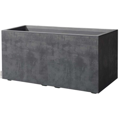 Fioriera Deroma Millennium Antracite (HxLxP) 25 x 59 x 25 cm