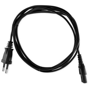 Cavo di alimentazione AC nero Trisa per cooler Frescolino Plus, lunghezza 1,8 m.