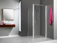 Breuer Parete laterale Elana 6 porta a battente e a vento Cromo Intima 90 cm
