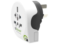 Adattatore universale AUS Bianco Nero 10 A / 250 V