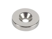 Fix-o-moll Magnet Neodym Senkbohrung Silber 4 x 18 mm x Ø 4,5 mm / 4 Stk.
