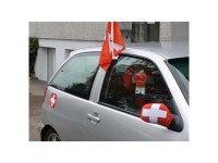 Auto-Fan-Set Fussball Schweiz 11-tlg.
