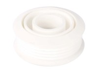 Spülrohrverbinder 2-stufig Ø 28 - 45 mm x Ø 55 mm