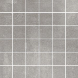 Mosaïque Denver, grès cérame, gris, 30x30 cm, pour mur et sol.