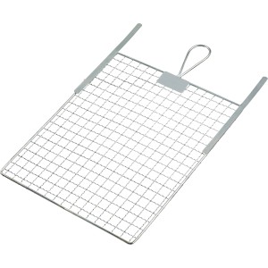 Grille d'essorage LUX 26x30 cm en métal galvanisé pour rouleaux et pinceaux.
