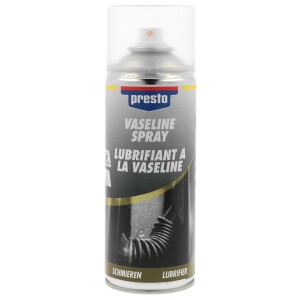 Presto Vaseline spray 400ml pour réparation de peinture et carrosserie.
