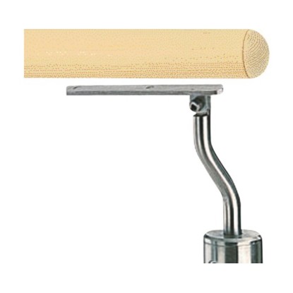 Fer plat pour main courante en bois Acier inoxydable V2A