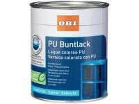 OBI PU-Buntlack seidenmatt Verkehrsweiss 375 ml