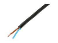 TD-Kabel H05VV-F Schwarz 2 x 1,0 mm² Länge 20 m TD-Kabel H05VV-F Schwarz 2 x 1,0 mm² Länge 20 m