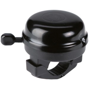 Campanello per bici Prophete nero per accessori manubrio, ben udibile.