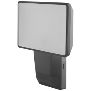 Faretto da esterno a LED Osram Endura, applique da esterno grigio scuro con sensore di movimento.
