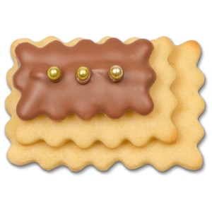 Ausstecher Set Rechteck gewellt, 3-tlg., Edelstahl, ideal für Plätzchen und Gebäck.