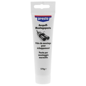 Presto Pasta Montaggio Scarico, tubo da 170g per sigillare parti di scarico.