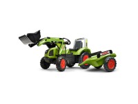 Falk Claas Traktor mit Frontlader und Anhänger Gr. XL