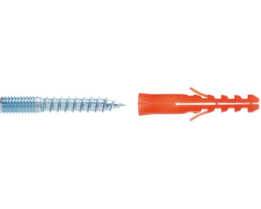 Lot De 50 Vis à Double Filetage M8 X 200 En Acier Galvanisé, Tête Torx, Hexagonal