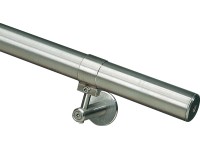 Set completo corrimano acciaio inox Ø 4 x 200 cm
